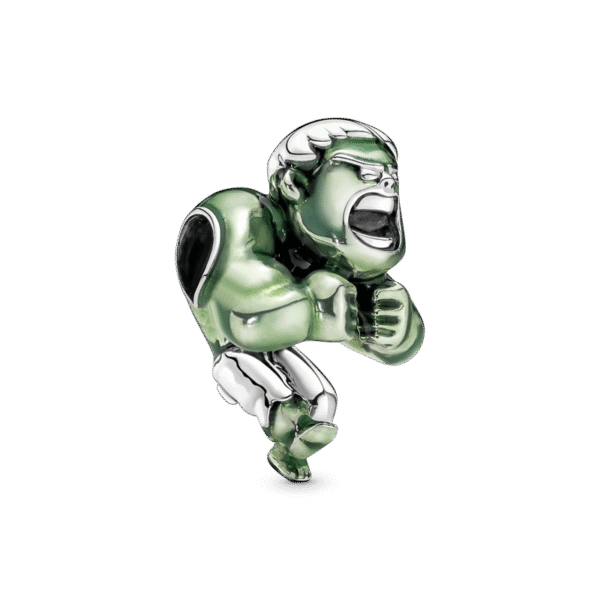berloque charm smash hulk  prata 925