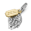 berloque charm millennium falcon  prata 925