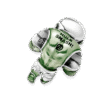 berloque charm smash hulk  prata 925