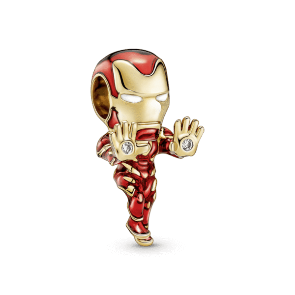 berloque charm homem de ferro  prata 925