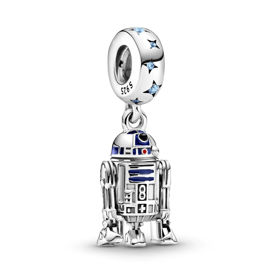 berloque charm r2d2  prata 925