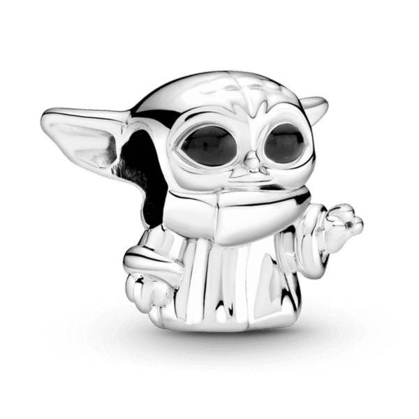 berloque charm yoda  prata 925