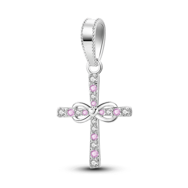 berloque pendente amor infinito por cristo