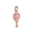berloque pendente balo de ar quente rose