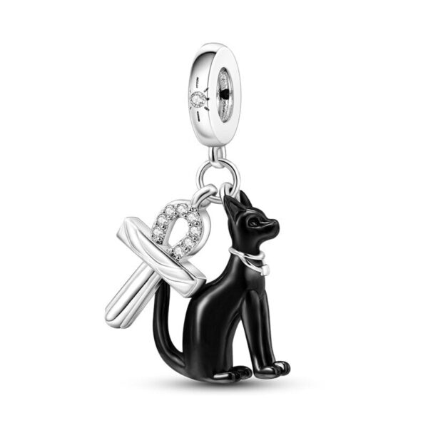 berloque pendente gatinho egpcio