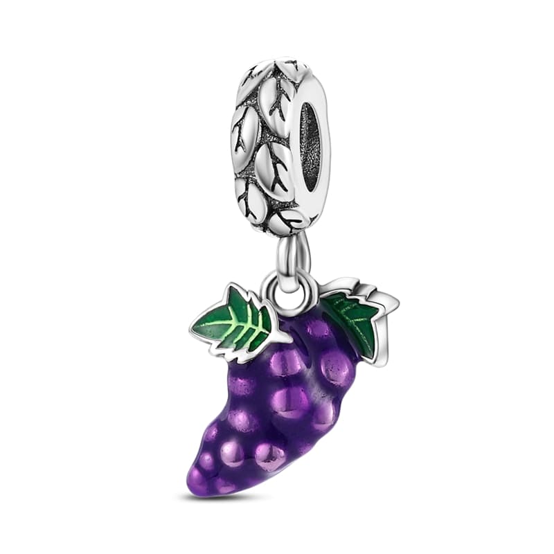 berloque pendente lindas uvas