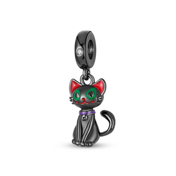 berloque pendente meu gatinho preto