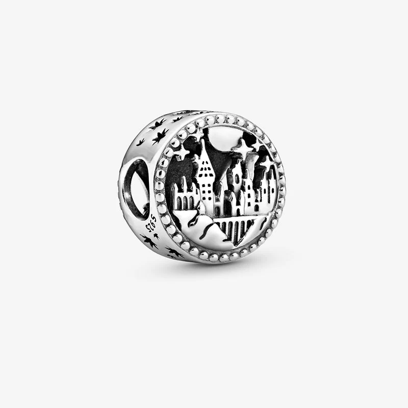 berloque em prata  charm hogwarts harry potter