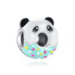 berloque em prata  charm my life donuts panda