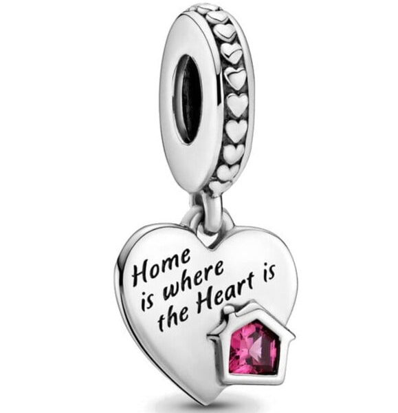 berloque charm home  prata 925