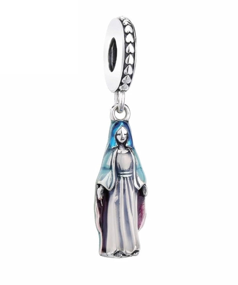 berloque charm santa maria  prata 925