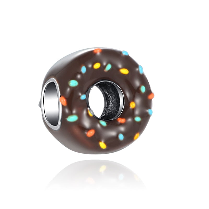 berloque em prata  charm my life donuts