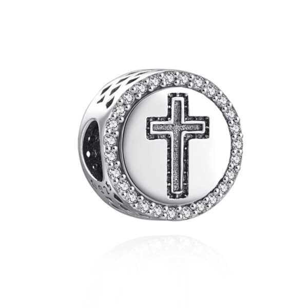 berloque charm cruz ll  prata 925