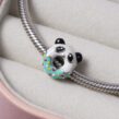 berloque em prata  charm my life donuts panda