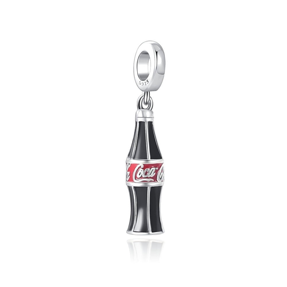 berloque charm coke  prata 925