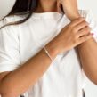 pulseira de berloque clssica  semi rgida