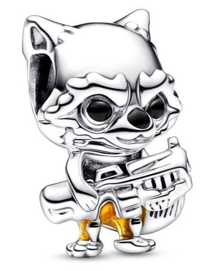 berloque charm guardians rocket  prata 925