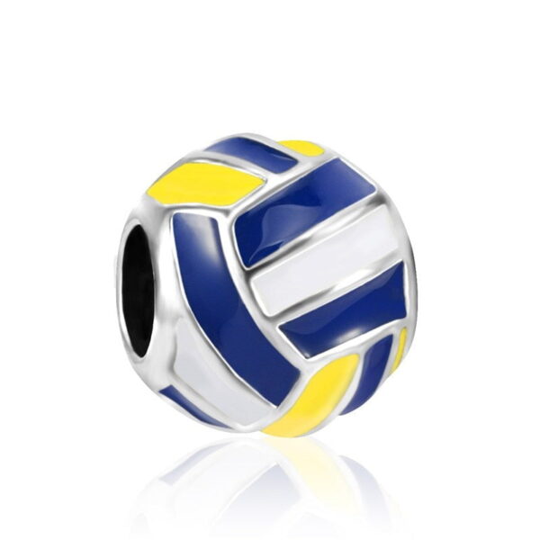 berloque charm volei  prata 925