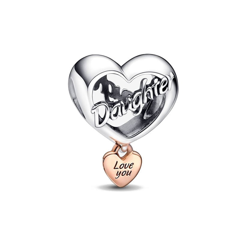 berloque charm daughter  prata 925