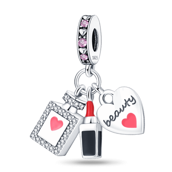 berloque charm beauty  prata 925