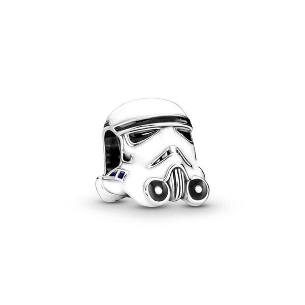 berloque charm storm trooper  prata 925
