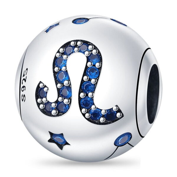 berloque charm signo leo  prata 925