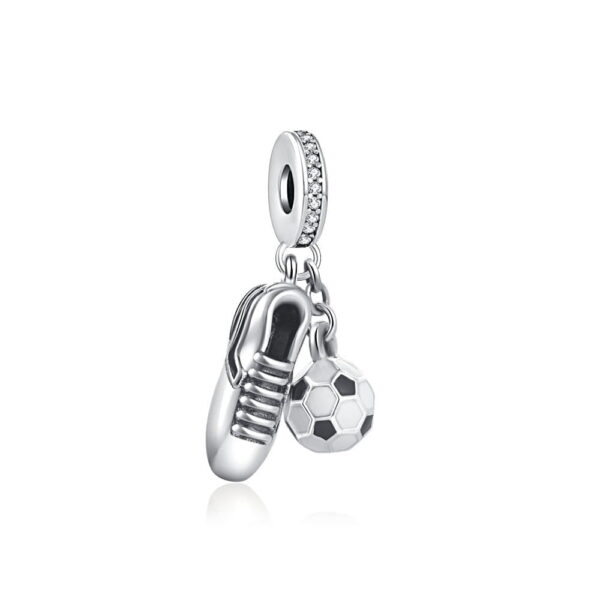 berloque charm soccer ll  prata 925