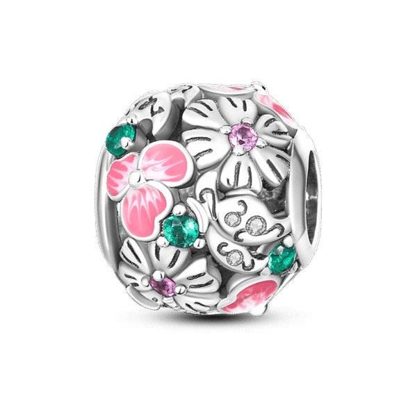 berloque charm garden  prata 925