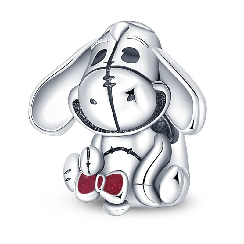 berloque charm bisonho  prata 925