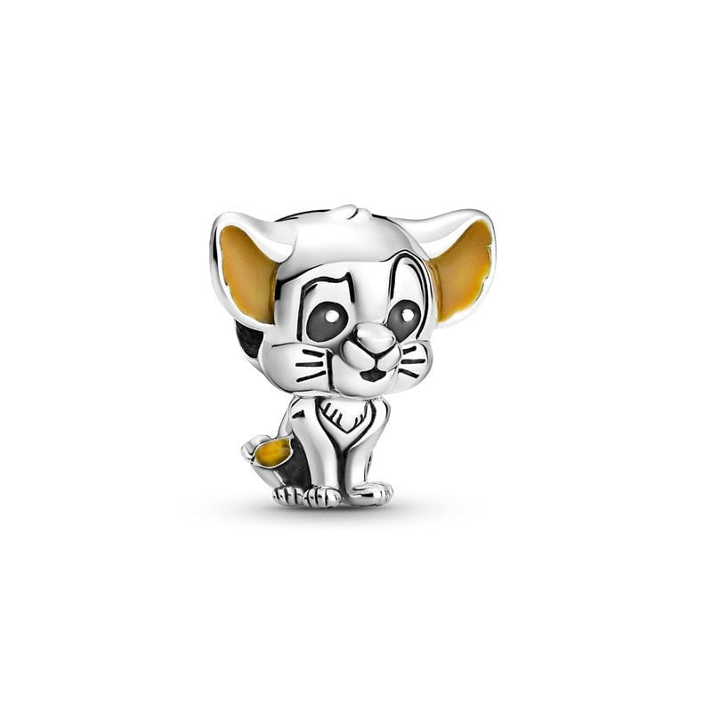 berloque charm simba  prata 925