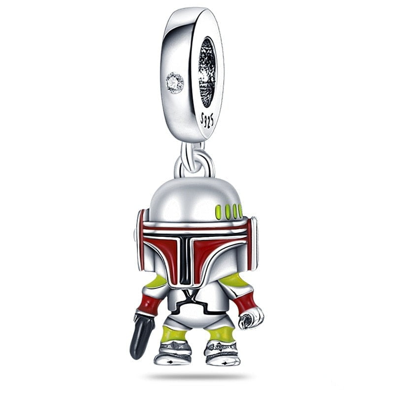 berloque charm star wars  prata 925