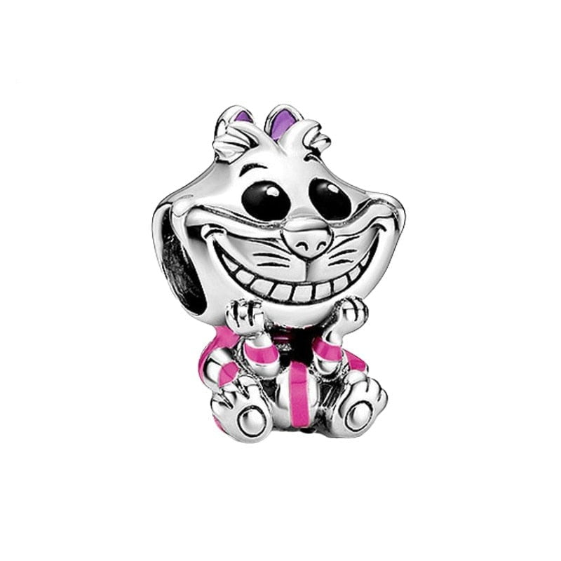 berloque charm cheshire  prata 925