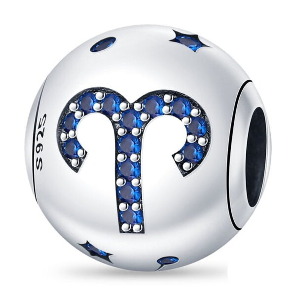 berloque charm signo aries  prata 925