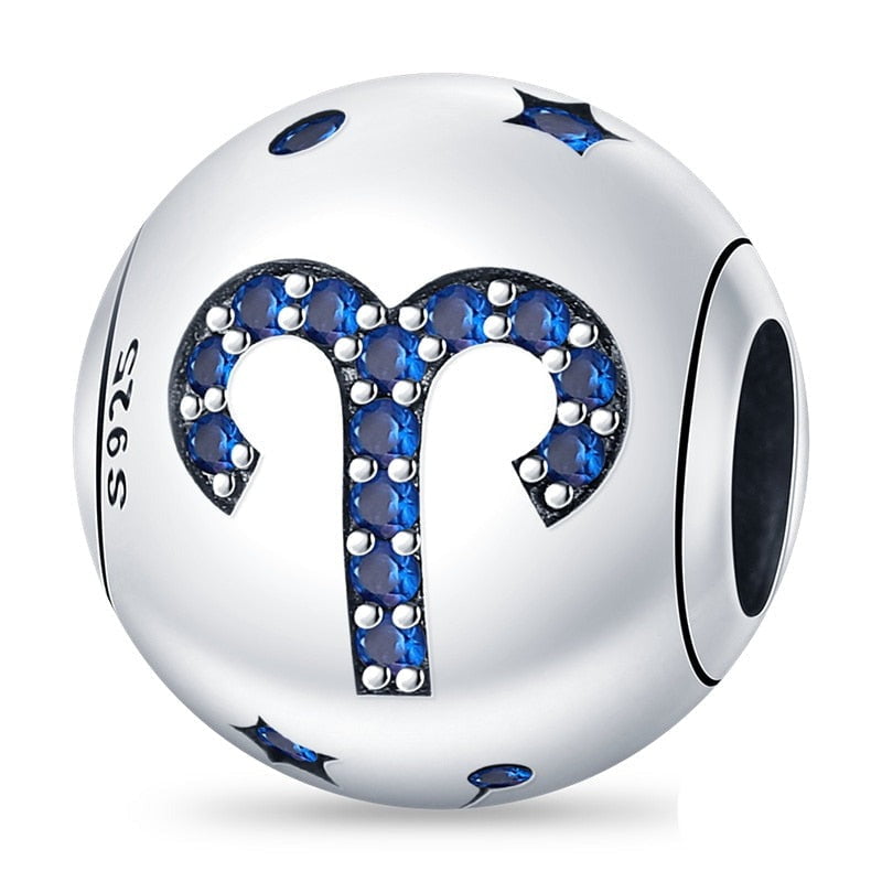 berloque charm signo aries  prata 925