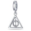 berloque charm death hallows  prata 925
