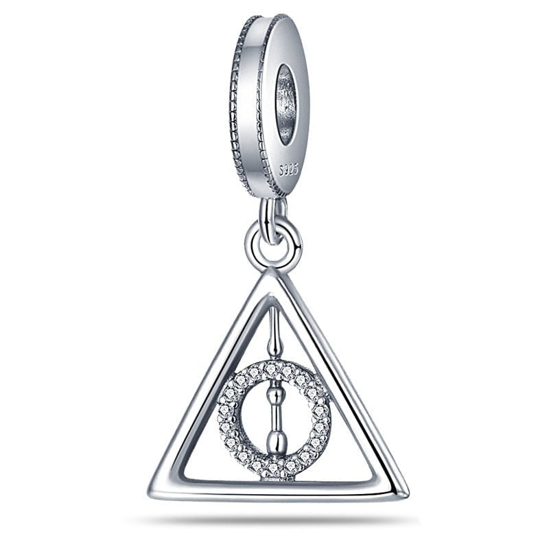 berloque charm death hallows  prata 925