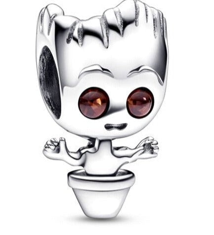 berloque charm guardians groot  prata 925