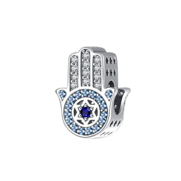 berloque charm mo de fatima  prata 925