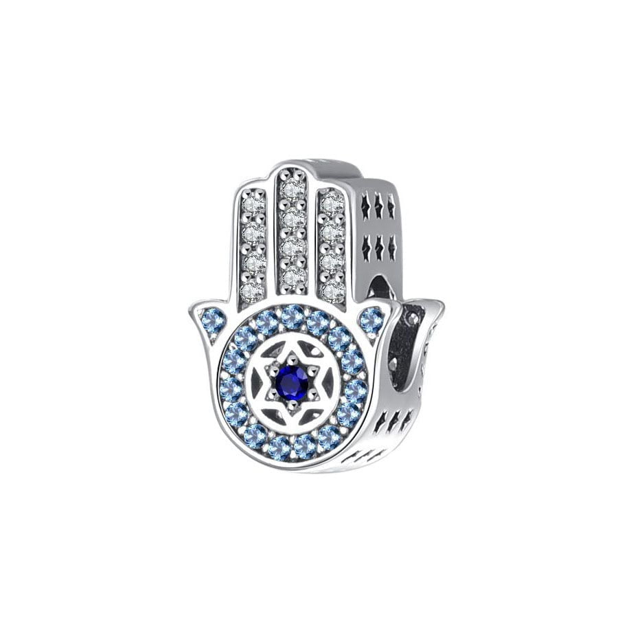 berloque charm mo de fatima  prata 925