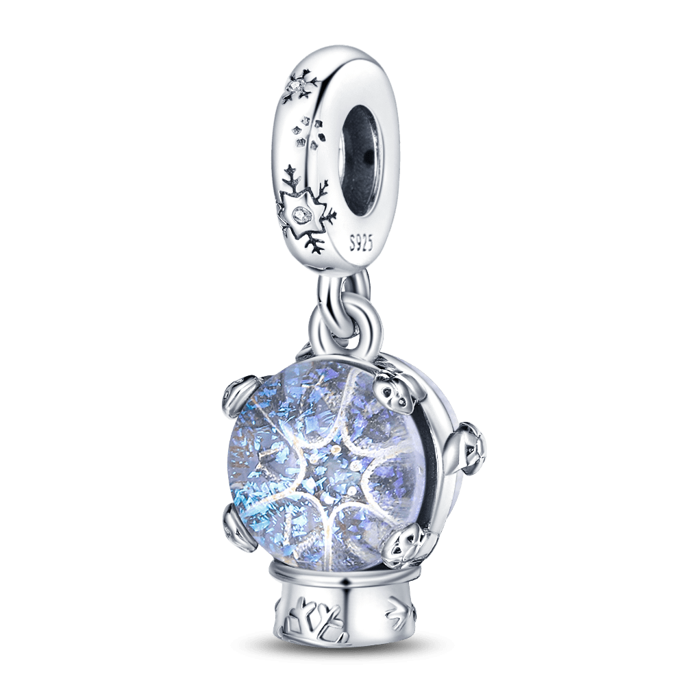 berloque charm snow  prata 925