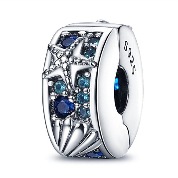 berloque charm estrela do mar ll  prata 925