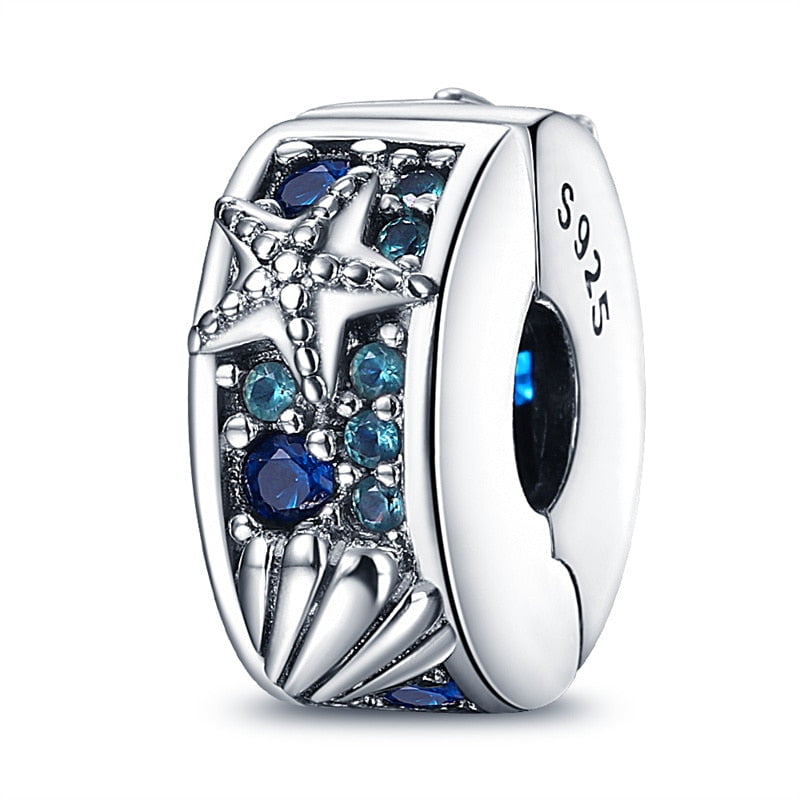 berloque charm estrela do mar ll  prata 925