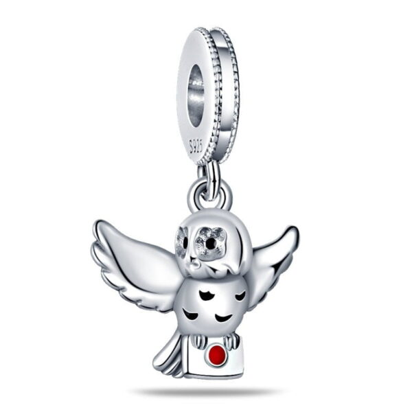 berloque charm edwiges  prata 925