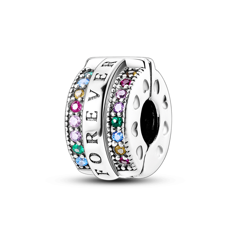berloque charm forever  prata 925