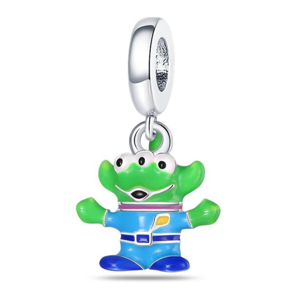 berloque charm et  prata 925