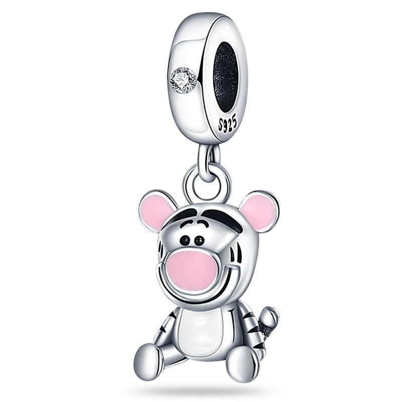 berloque charm tigro  prata 925