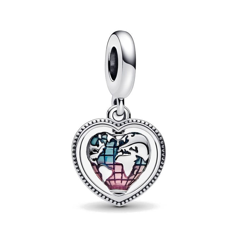 berloque charm travel vibes   prata 925