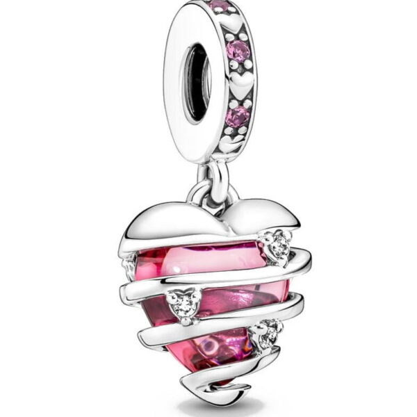 berloque charm luv  prata 925
