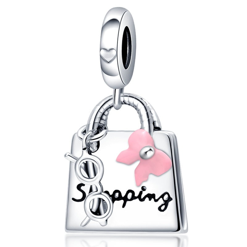 berloque charm shopping  prata 925