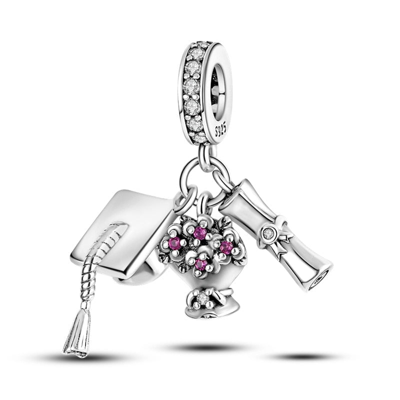 berloque charm formando  prata 925